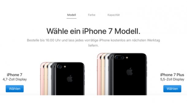 Technisches Problem: iPhone bei Apple nicht kaufbar