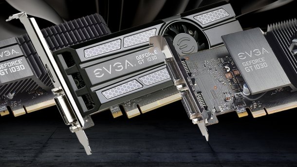 Nvidia GeForce GT 1030: 30-Watt-Grafikkarte ab 80 Euro erhältlich
