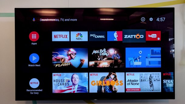 Android TV bekommt eine neue Oberfläche und den Google Assistant