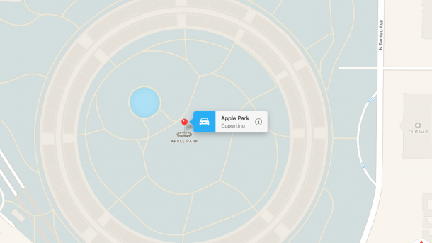 Apple Maps: Ausflug in den Apple Park