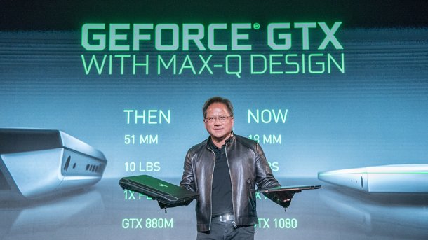 Nvidia Max-Q: Dünne Ultrabooks mit GeForce GTX 1080