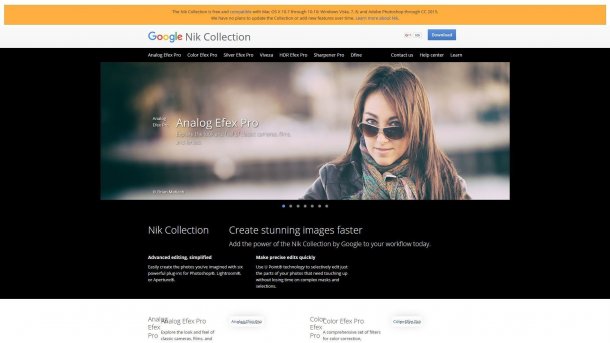 Google Nik-Collection wird eingestellt