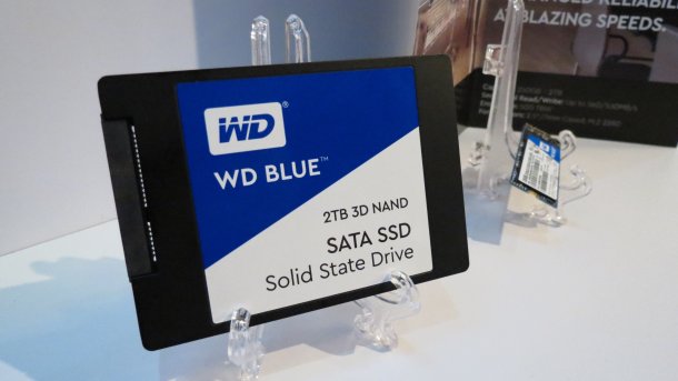 WD-Blue-SSD mit neuem Speicher