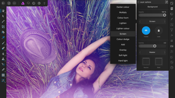 Affinity Photo nun auch für iPad