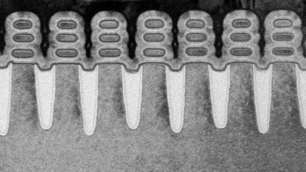 Nanosheet-Transistoren (GAA-FETs) aus Silizium