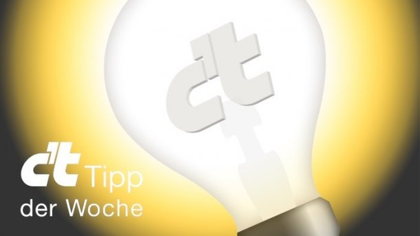 c't-Tipp der Woche