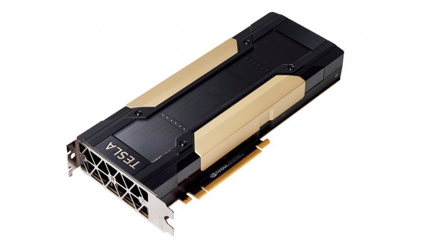 Nvidia Tesla V100: PCIe-Steckkarte mit Volta-Grafikchip und 16 GByte Speicher angekündigt