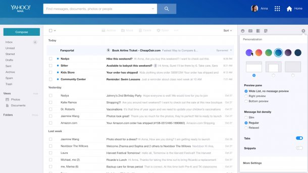 Yahoo überarbeitet Mail-Dienst und startet Yahoo Mail Pro