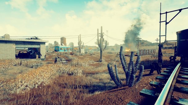 Playerunknown's Battlegrounds: Screenshots der neuen Wüstenkarte