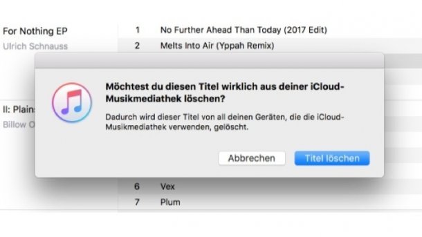 iCloud-Musik: iTunes ändert Löschfunktion – und macht sie gefährlicher