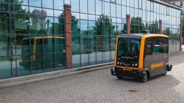 CUbE: Continental testet Roboter-Taxi