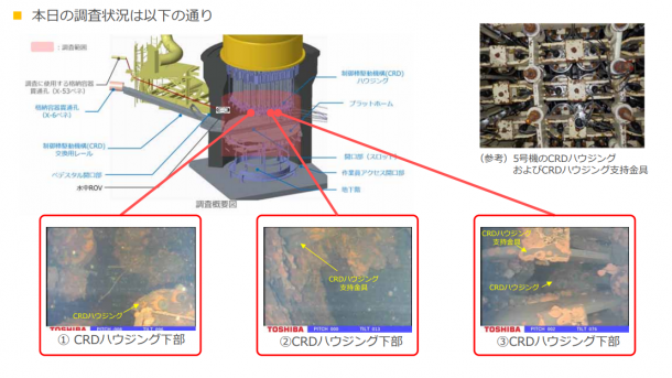 Vermutlich geschmolzener Kernbrennstoff in Fukushima entdeckt