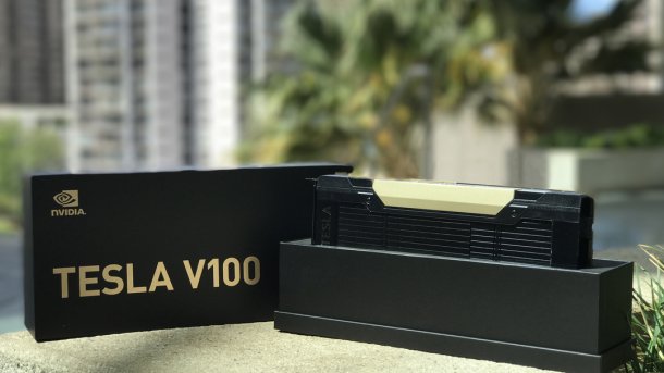 Tesla V100: Nvidia übergibt erste Volta-Rechenkarten an Deep-Learning-Forscher
