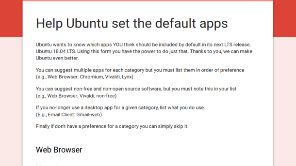 Anwender sollen Standard-Anwendungen in Ubuntu 18.04 bestimmen