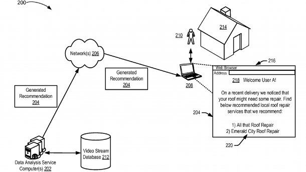 Amazon-Patent: Drohne scannt Lieferort nach möglichem Bedarf