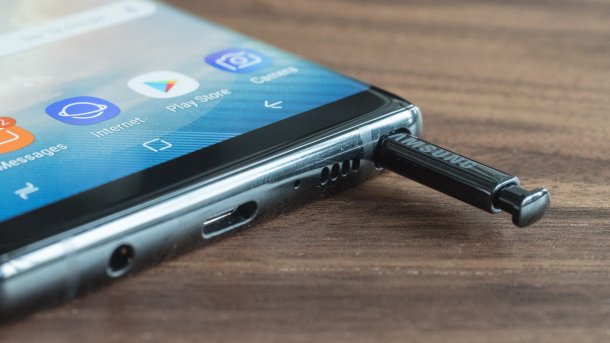 Samsung Galaxy Note 8 mit Dopplekamera und Stift im Hands-on