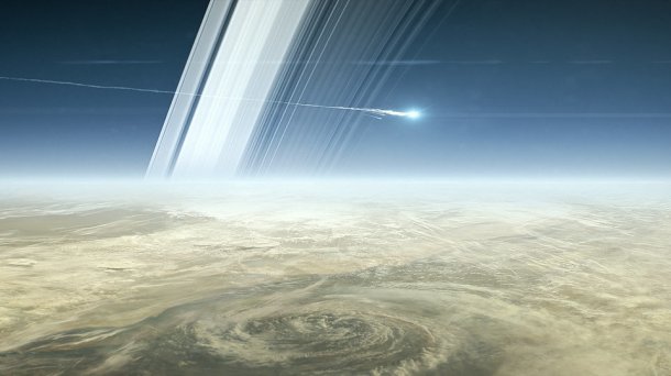 Vor dem Sturz in den Saturn: NASA-Sonde Cassini soll bis zuletzt funken