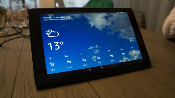 Neues Fire-HD-Tablet: bessere Ausstattung, niedrigerer Preis, Alexa integriert
