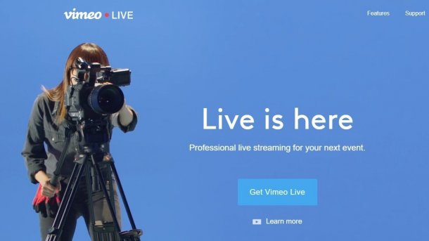 Video-Plattform Vimeo kauft Livestream und startet "Vimeo Live"