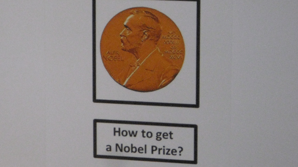 Impressionen aus Hannover zur Nobelpreisverleihung