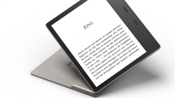Kindle Oasis: Neuer E-Reader mit größerem Display, ohne Akkuhülle und mit Hörbüchern