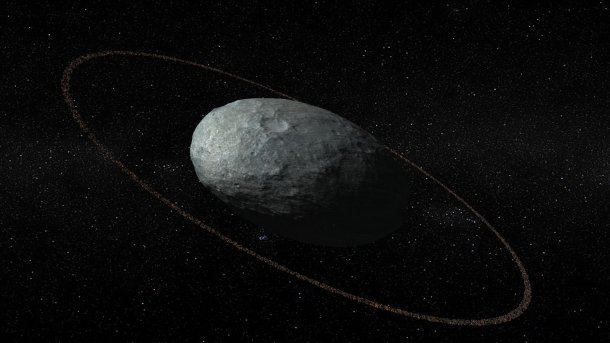 Astronomen entdecken nun auch Ring um Zwergplaneten Haumea