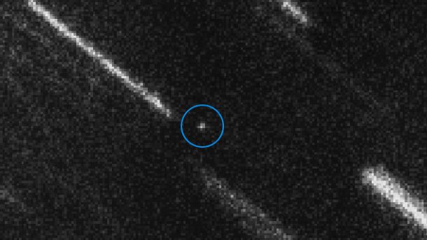Asteroid 2012 TC4 hat die Erde passiert