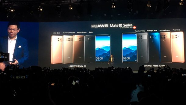 Huawei Mate 10 Pro mit speziellem KI-Prozessor
