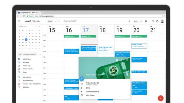 Google Calendar: Update bringt modernes Design