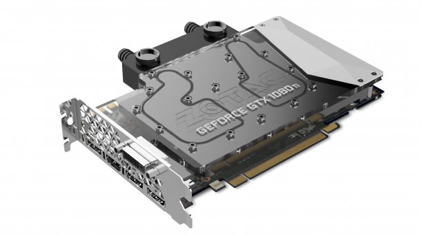 Zotac GeForce GTX 1080 Ti ArcticStorm Mini: Wassergekühlte High-End-Grafikkarte für 900 Euro