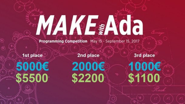 AdaCore startet zweite Auflage des Programmierwettbewerbs "Make with Ada"