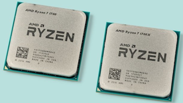 AMD Ryzen 7 1700 und Ryzen 7 1700X