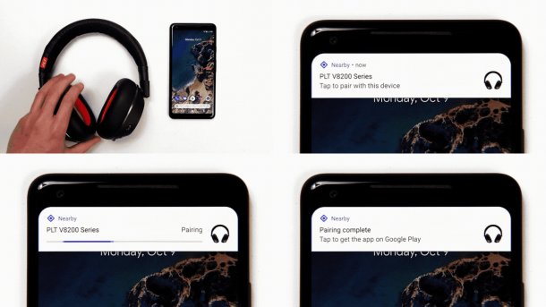 Fast Pair erleichtert Bluetooth-Verbindungen unter Android
