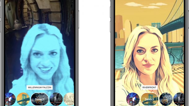 Clips-App von Apple mit 360-Grad-Selfies
