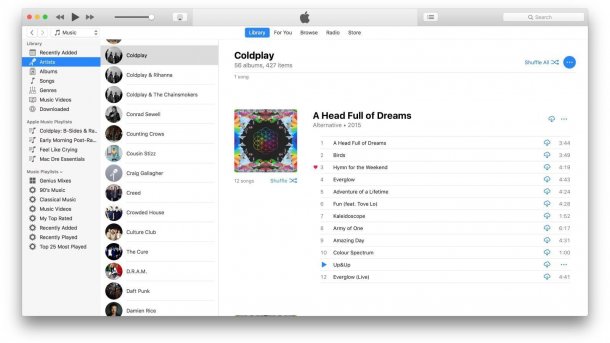 iTunes 12.7.2: Fehlerbehebungen – und "mehr Leistung"