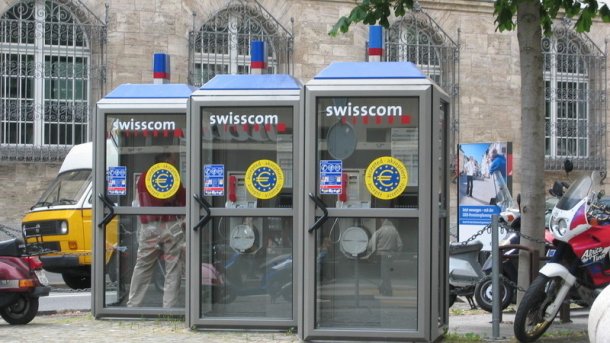 In der Schweiz verschwinden die Telefonzellen