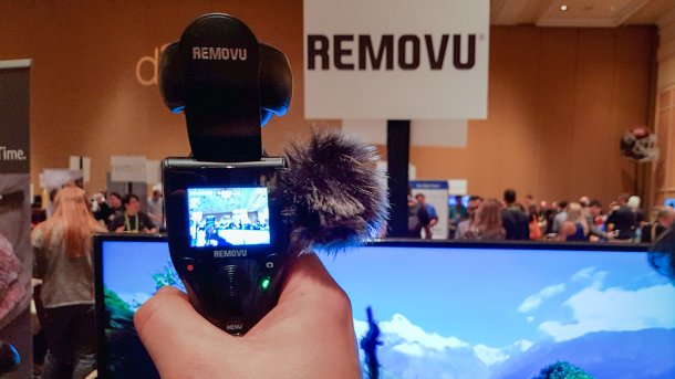 Removu K1: Video-Kamera mit 3-Achsenstabilisator