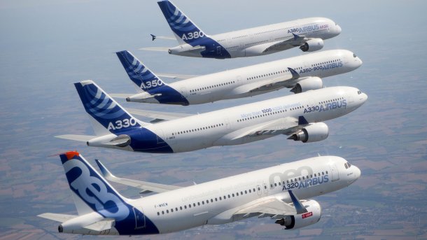 Airbus lässt Boeing bei Neuaufträgen hinter sich – Zittern um A380