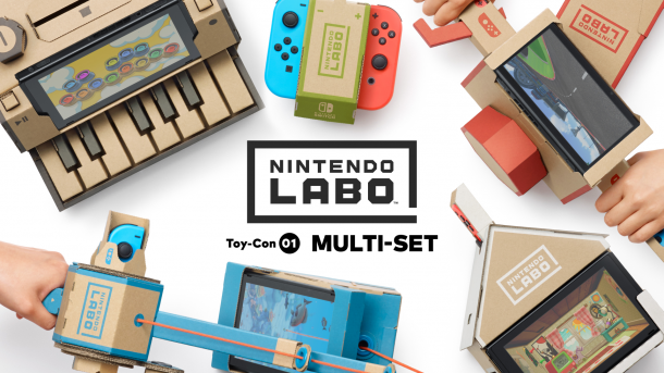 Nintendo Labo: Die Switch wird zum multifunktionalen Papp-Spielzeug