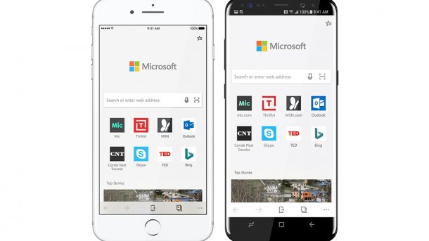 Microsoft bringt Edge auf iOS- und Android-Geräte