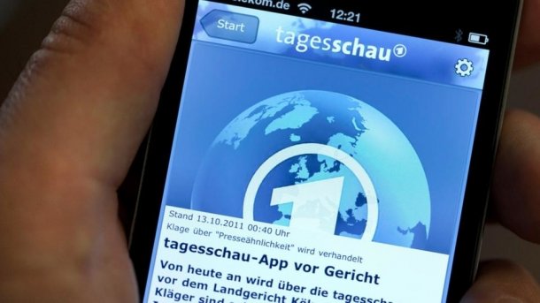 Streit über "Tagesschau"-App – NDR zieht vors Bundesverfassungsgericht
