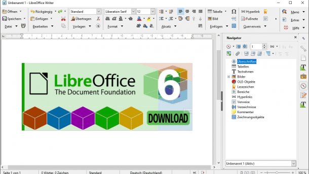 LibreOffice 6.0 bringt zahlreiche Verbesserungen