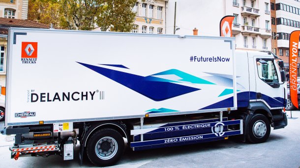 Elektroautos: Renault Trucks will ab 2019 Elektro-Lkw in Serie bauen