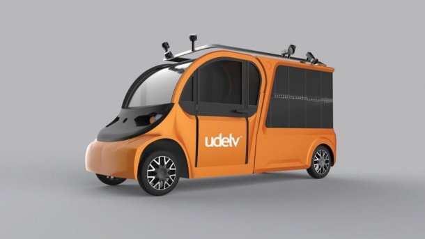 Autonomer Lieferwagen: Udelv-Auto liefert erstmals autonom aus