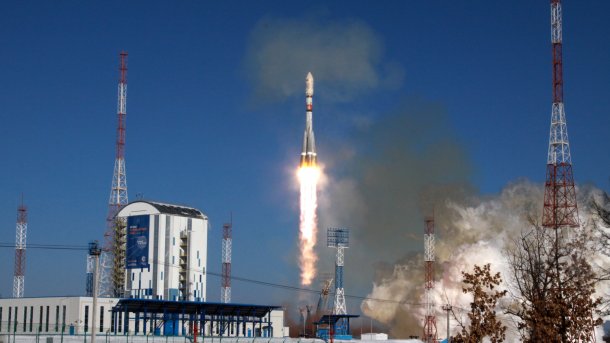 Russland startet Rakete mit Berliner Satelliten in Wostotschny