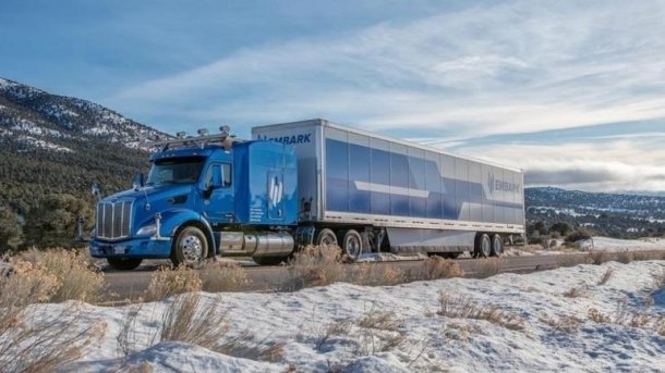 Truck durchquert teilautonom die USA