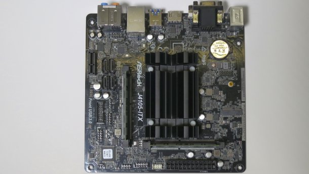Asrock J4105-ITX mit Intel Celeron J4105