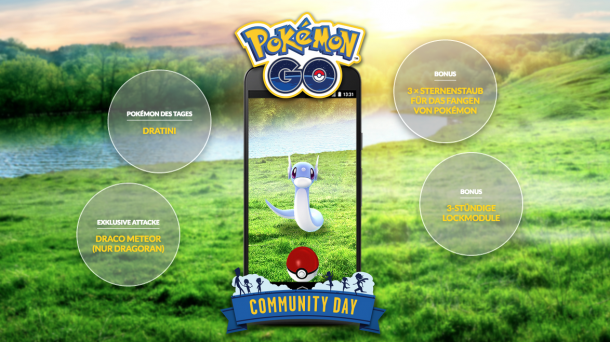 Pokémon Go Community Day: Drei Stunden Drachenfest