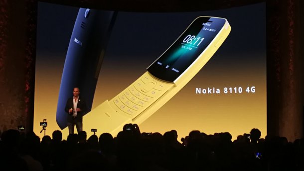 Noch ein Klassiker: HMD legt das Nokia 8810 neu auf