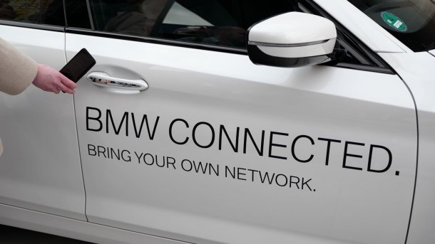 BMW stelt digitalen Autoschlüssel vor